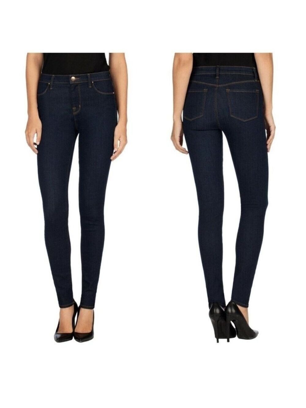 J Brand Maria High Rise Skinny Jeans in After Dark Wash Size 31